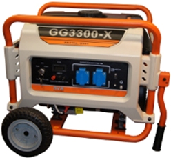 Бензиновый генератор резервного электроснабжения с воздушным охлаждением GG3300-Х
