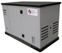 Газовый генератор резервного электроснабжения с воздушным охлаждением в контейнере HG12-230S